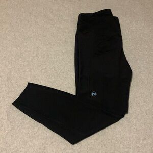Janji knitwork Black running pants